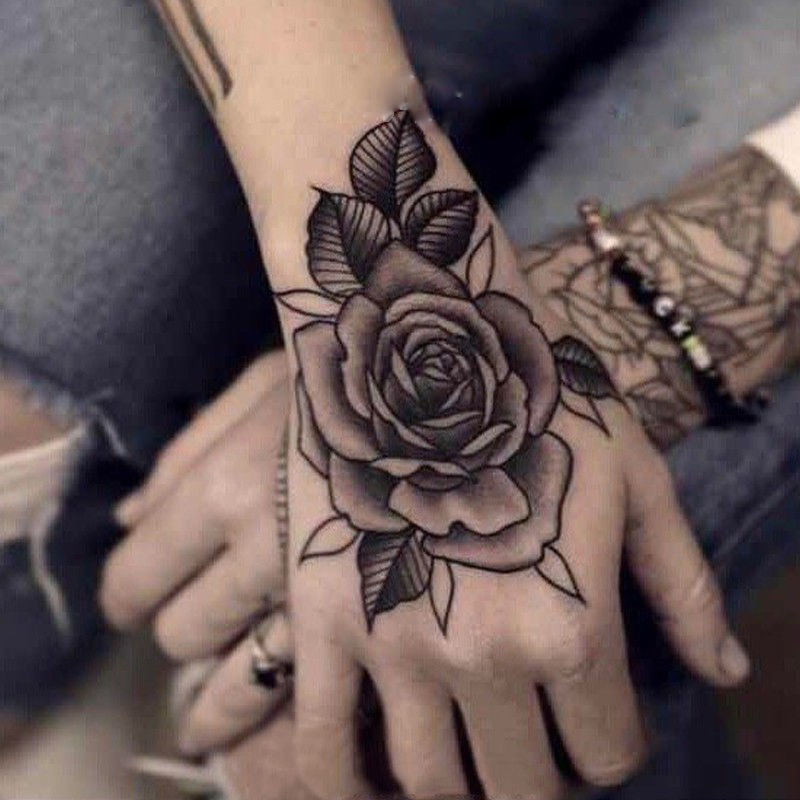 hand tattoo