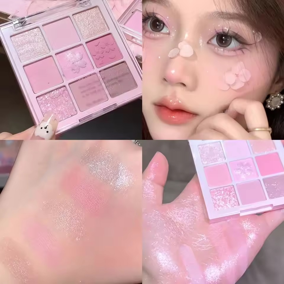 pink eyeshadow palette