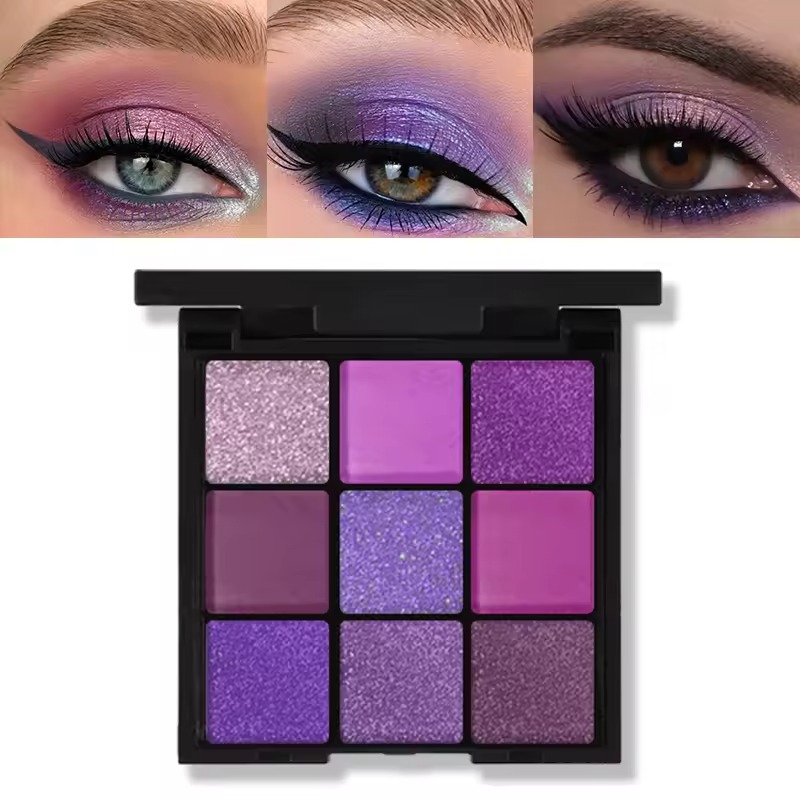 purple eyeshadow palette